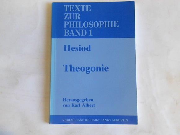 Theogonie - Hesiod - Albert, Karl