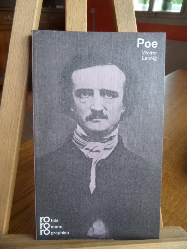 Edgar Allan Poe mit Selbstzeugnissen und Bilddokumenten. Rowohlts monographien. - Lennig, Walter