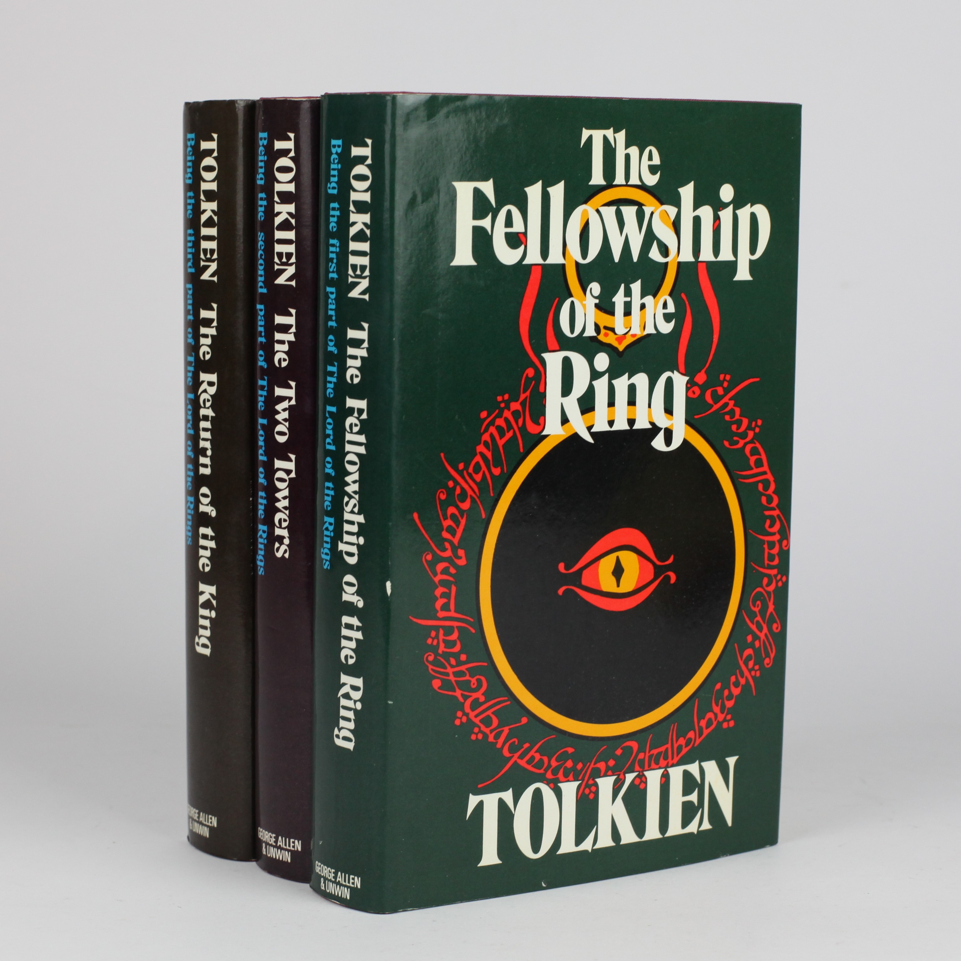 The Lord of The Rings 1978 Second Edition Set The Fellowship of The Ring The Two Towers The