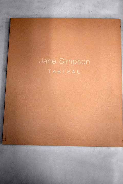 Tableau - Simpson, Jane