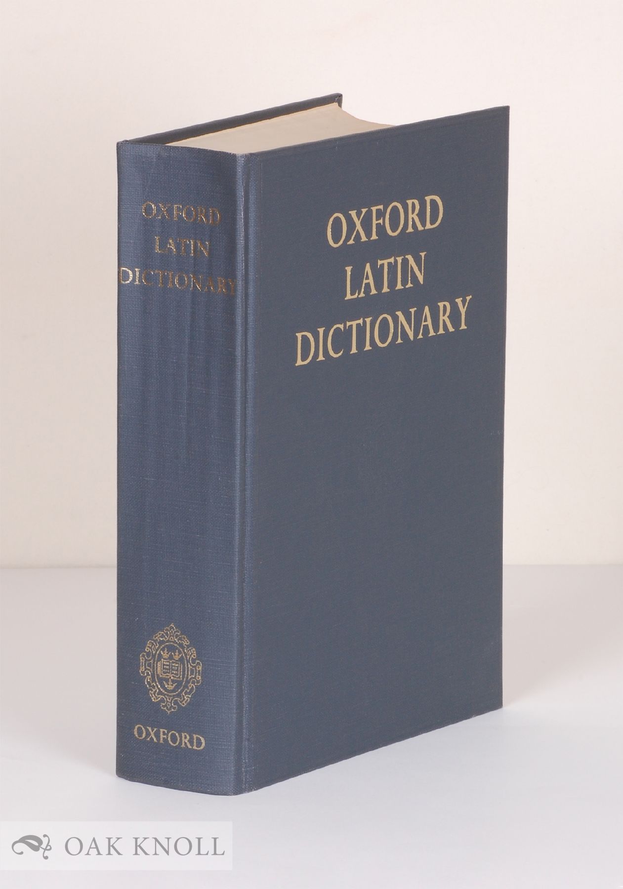 OXFORD LATIN DICTIONARY [ ] [Hardcover]