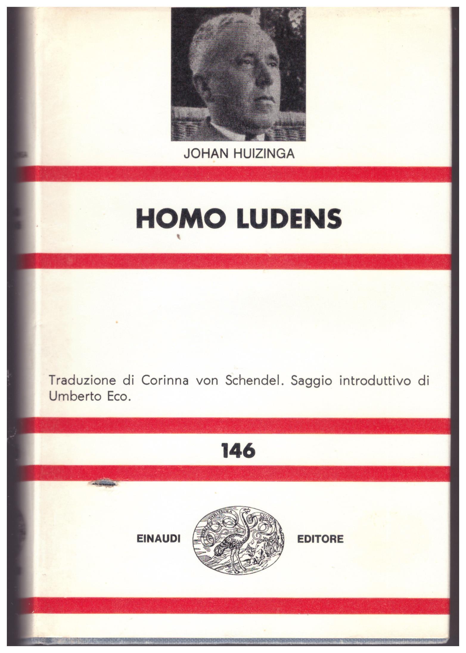 HOMO LUDENS - Huizinga,Johan