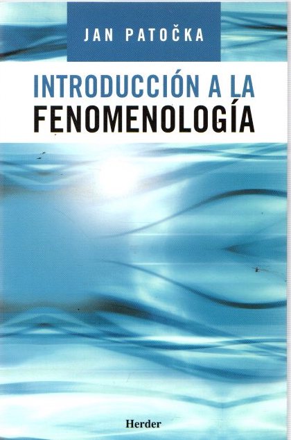 Introducción a la fenomenología . - Patocka, Jan
