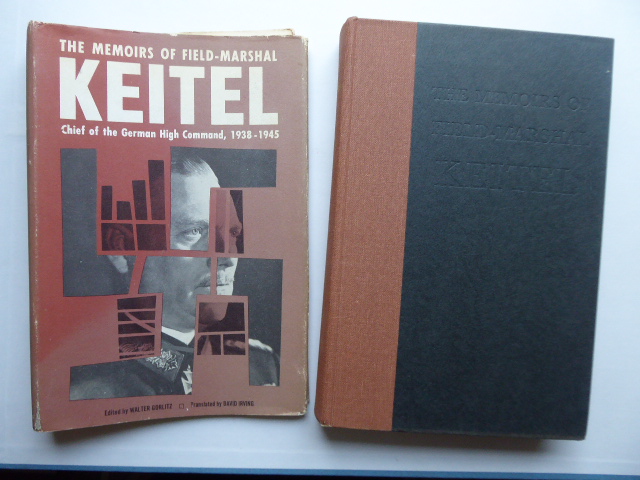 The Memoirs Of Field Marshal Keitel Edited With An Introduction And