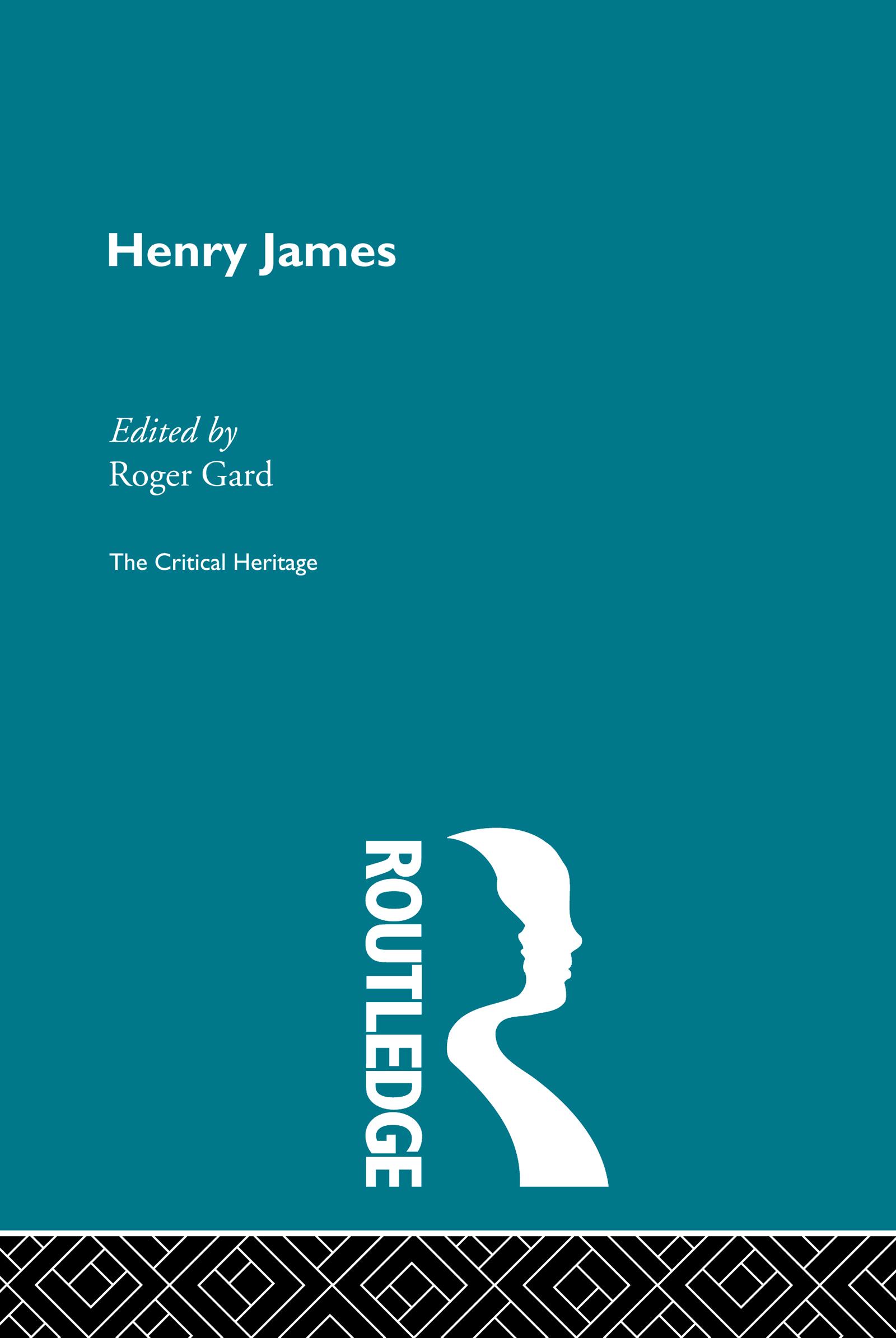 HENRY JAMES REV/E