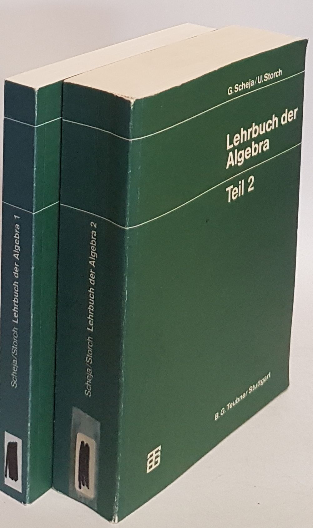 Lehrbuch der Algebra: Unter Einschluss der linearen Algebra (2 Teile) - Scheja, Günter und Uwe Storch