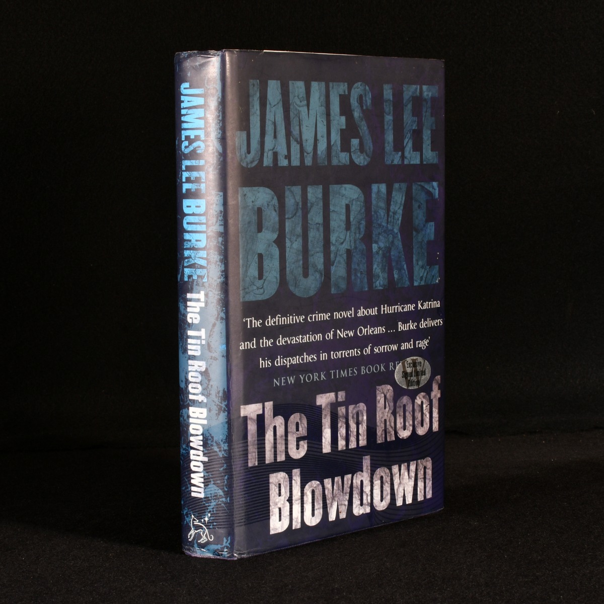 [Signed] [First Edition] The Tin Roof Blowdown A Dave Robicheaux Novel James Lee Burke [Used - Fine] [Hardcover]