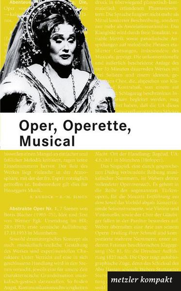 Oper, Operette, Musical: 600 Werkbeschreibungen - Hassler, Harald