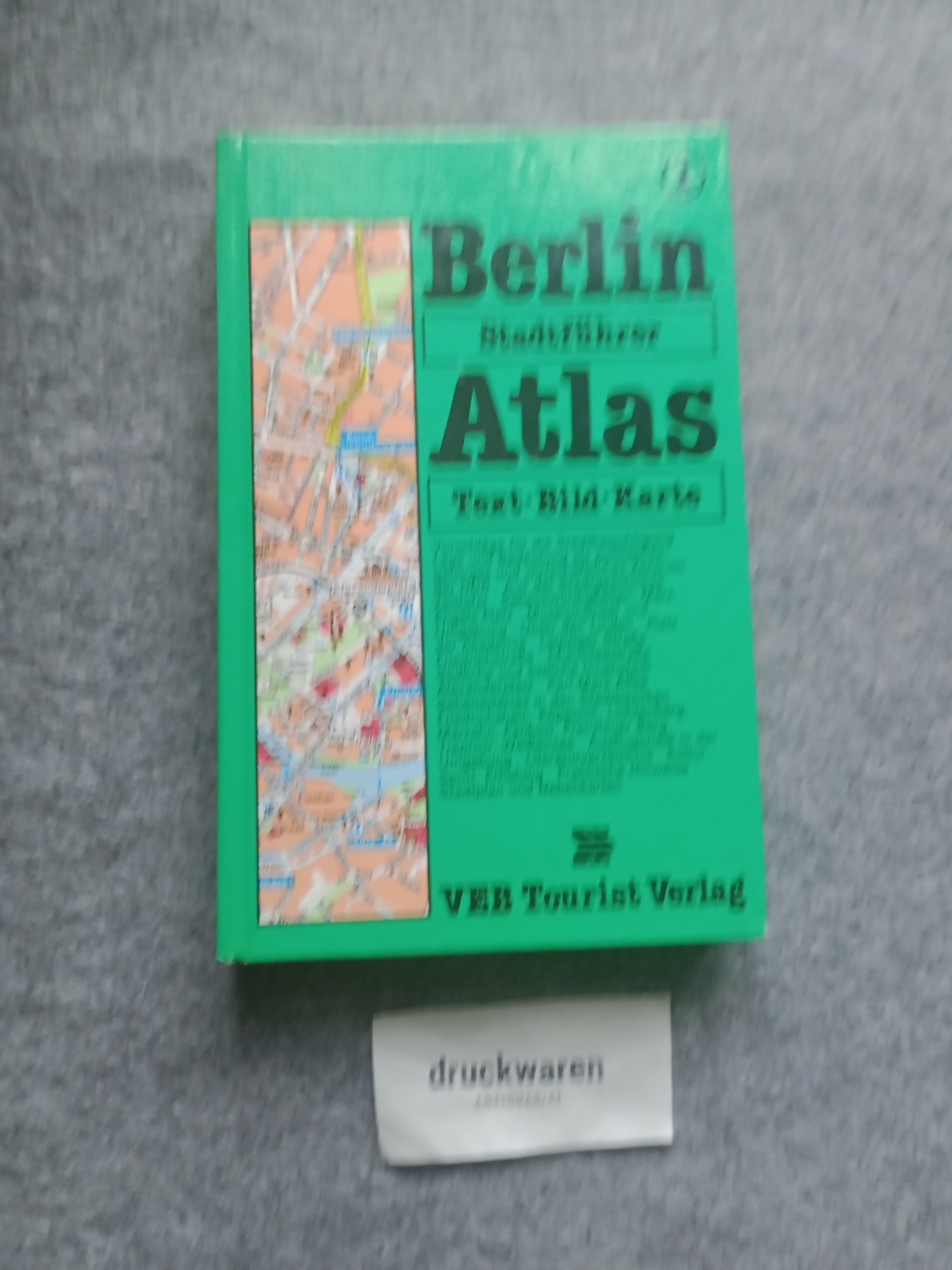 Tourist-Stadtführer-Atlas 1 : Berlin. - Weise, Klaus