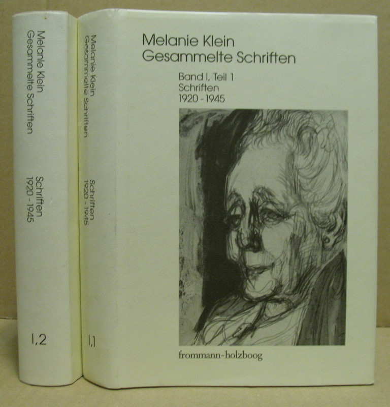 Gesammelte Schriften. Band I: Teil 1 und 2: Schriften 1920-1945. - Klein, Melanie (Hrsg. von Cycon, Ruth unter Mitarbeit von Hermann Erb)
