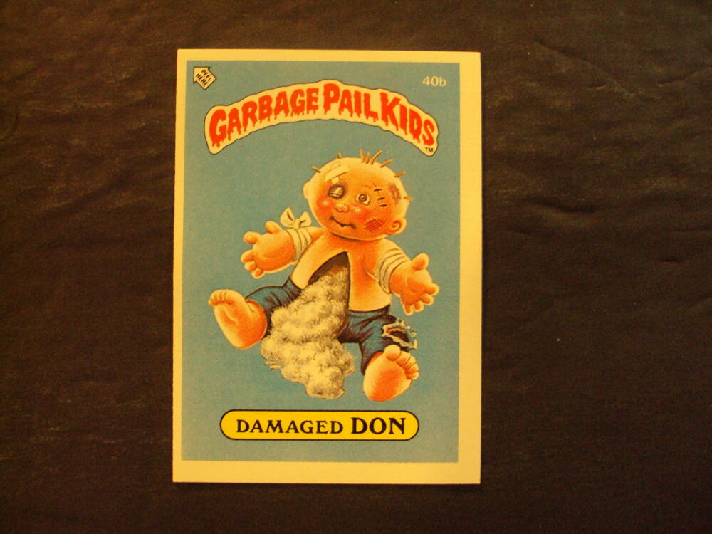 Garbage Pail Kids Card UK Mini Version Series 1 2 Garbage Pail Kids Card UK Mini Version Series 1 2