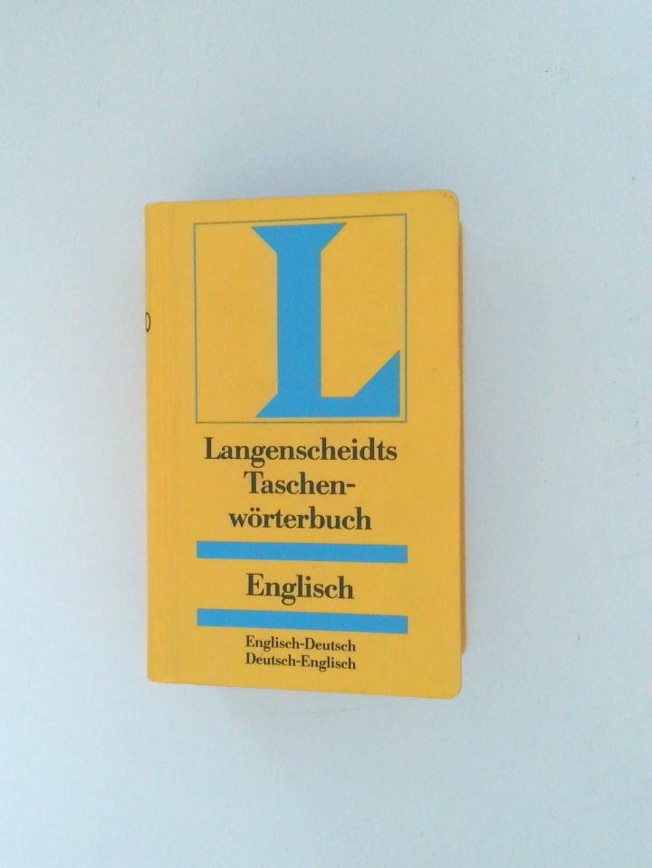 Langenscheidts Taschenwörterbuch Englisch. Englisch-Deutsch, Deutsch-Englisch. - Edmund & Roy, Dietrich & Klatt, Gisela & Messinger, Heinz: Klatt