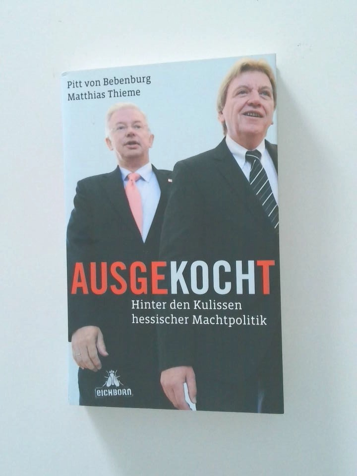 Ausgekocht: Hinter den Kulissen hessischer Machtpolitik hinter den Kulissen hessischer Machtpolitik - Bebenburg, Pitt von und Matthias Thieme