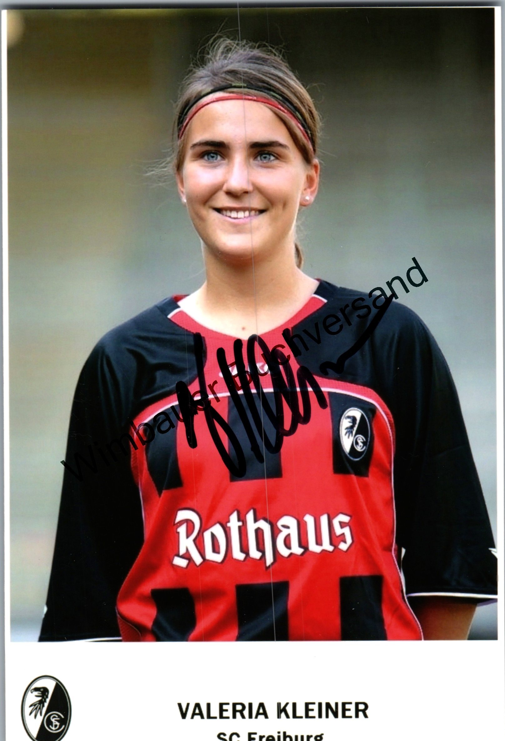Original Autogramm Valeria Kleiner Fussball /// Autograph signiert ...