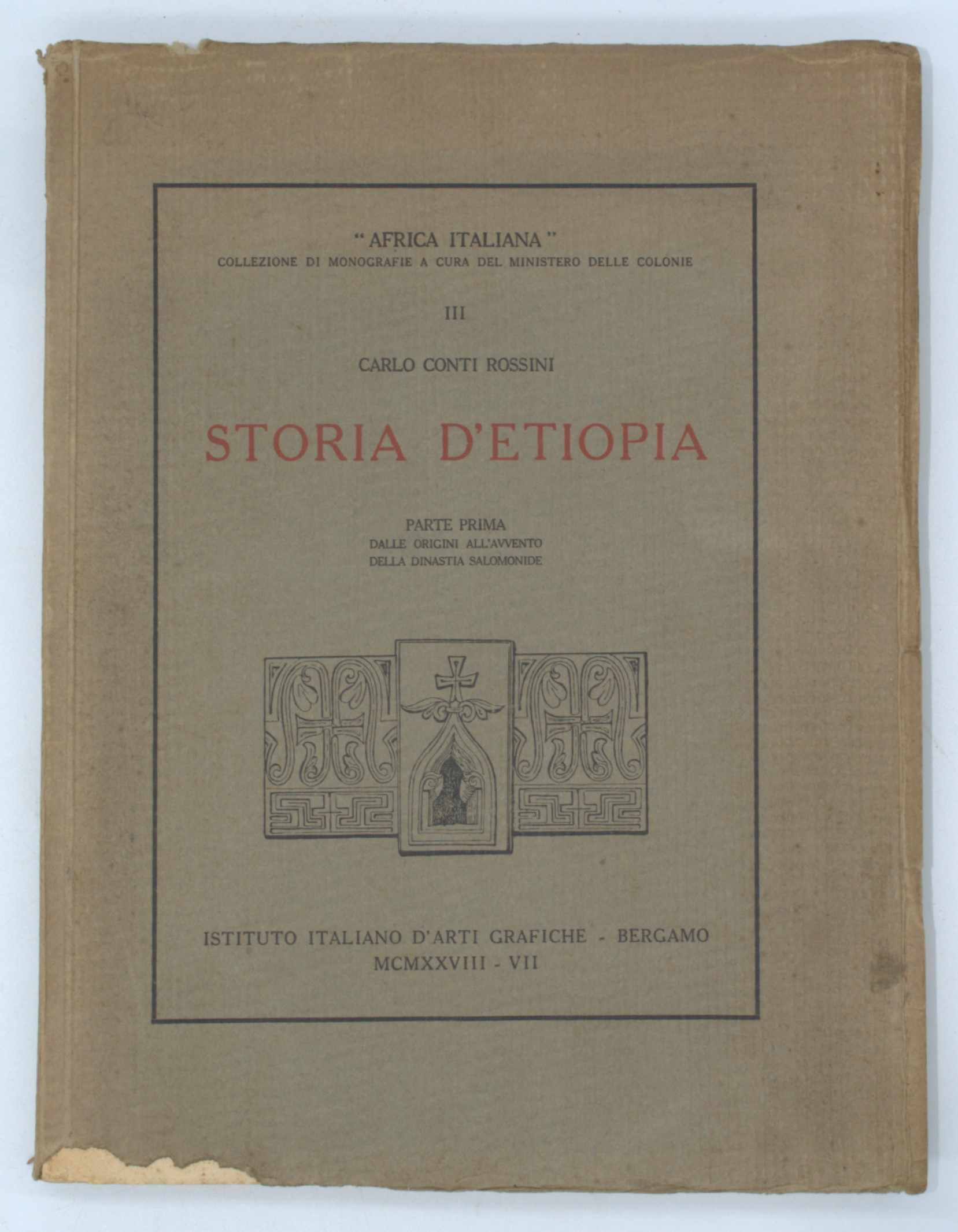 Storia D Etiopia Parte Prima Dalle Origini All Avvento Della Dinastia
