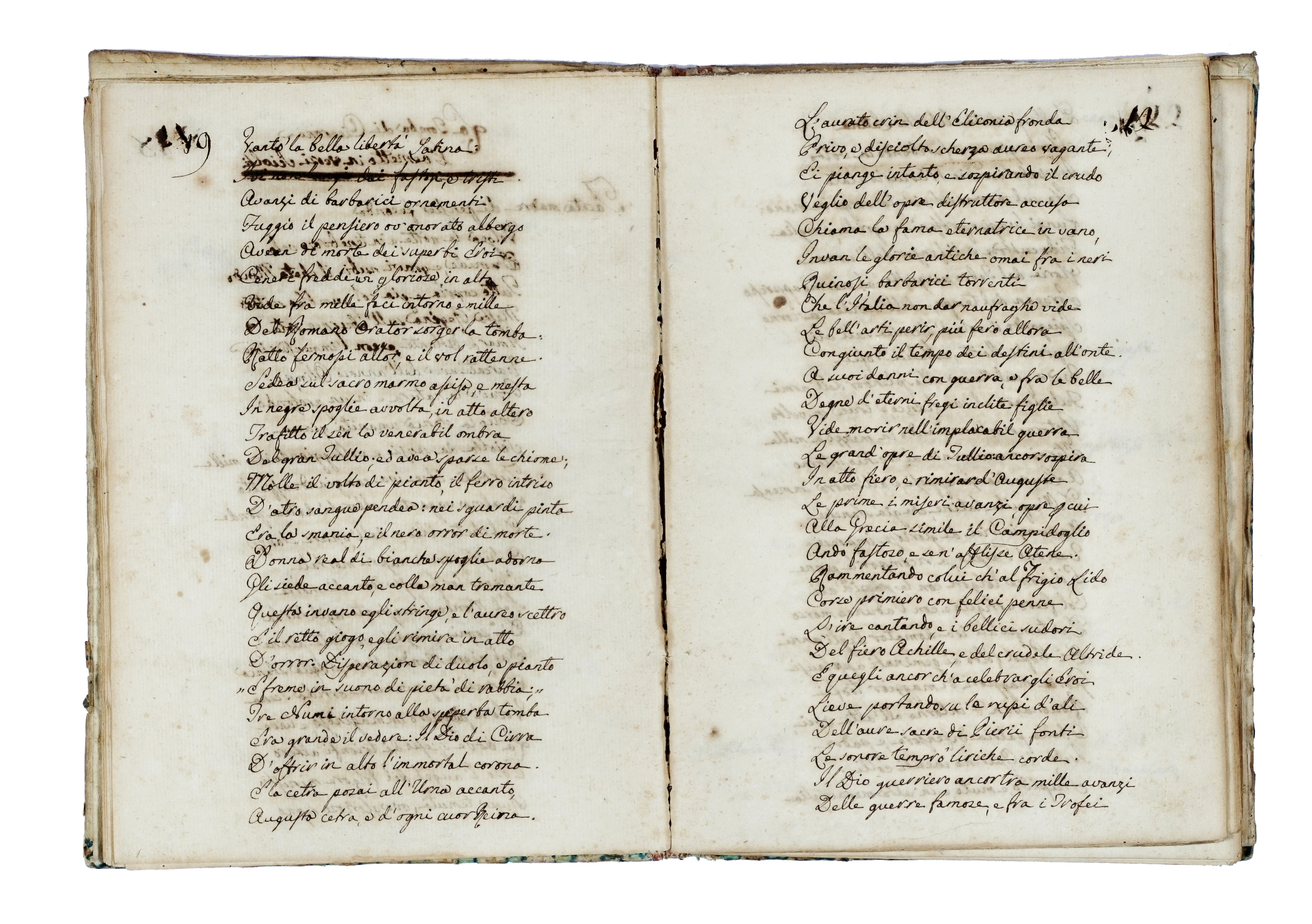 Abebooks Libro e Raccolta di varie composizioni fatte da me Giuseppe Disperati l'anno 1793. (contiene scritti di Giuseppe Fantoni e Angelo Mazza)