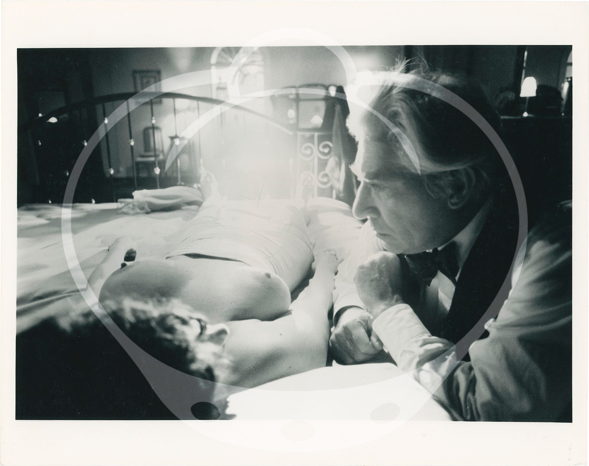 The Key (Collection of six original photographs from the 1983 film) by Tinto Brass (director, screenwriter); Jun'ichirô Tanizaki (novel); Frank Finlay, Stefania Sandrelli, Barbara Cupisti, Franco Branciaroli (starring): (1983) | Royal Books, The Key (Collection of six original photographs from the 1983 film) by Tinto Brass (director, screenwriter); Jun'ichirô Tanizaki (novel); Frank Finlay, Stefania Sandrelli, Barbara Cupisti, Franco Branciaroli (starring): (1983) | Royal Books,