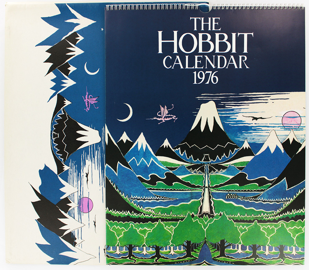 The Hobbit, 1976 Calendar. by Tolkien (J.R.R., Illustrator) (1975