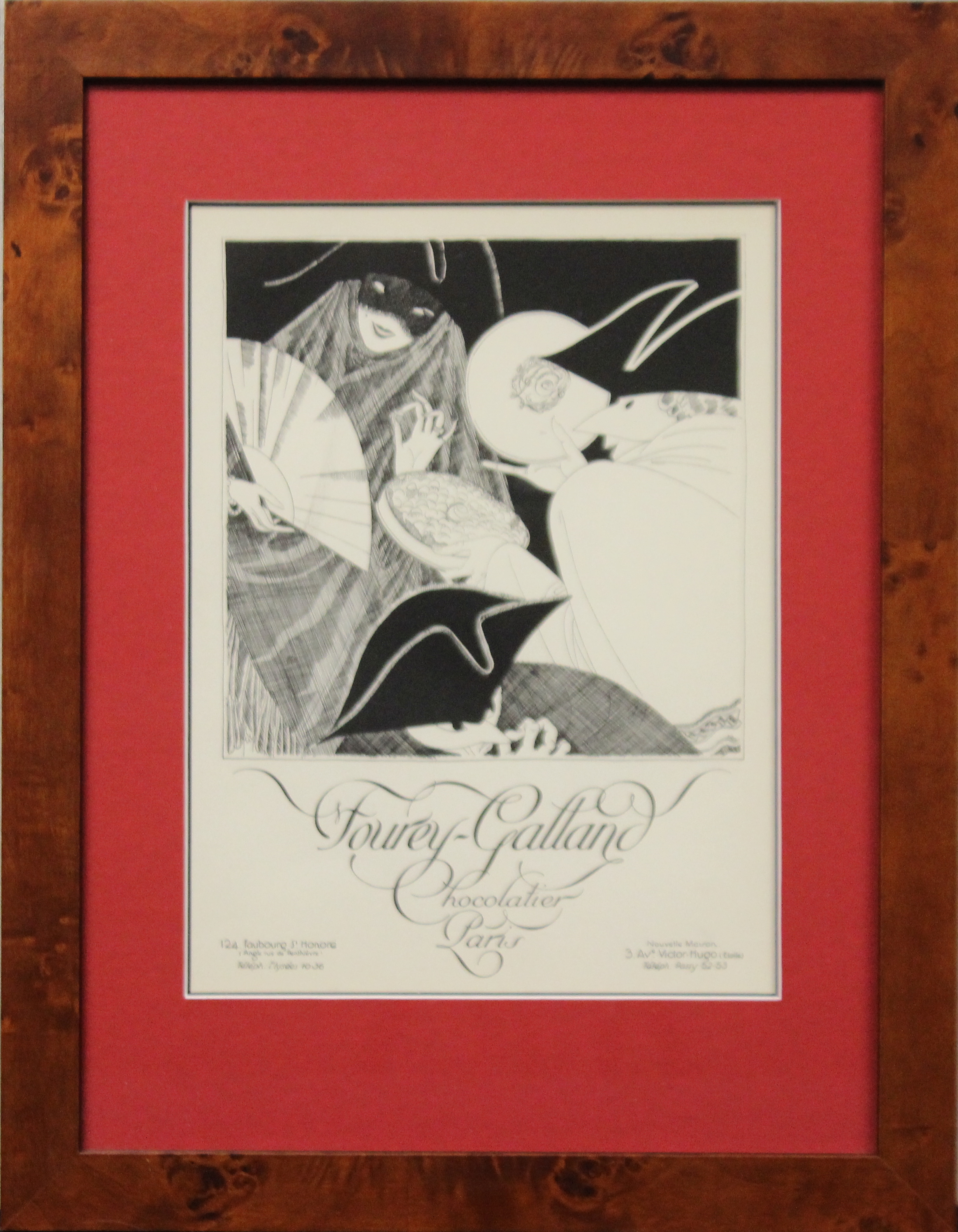 Forrey-Galland Chocolatier Paris Libis (Herbert Libiszewski, 1897-1985) [Assez bon]