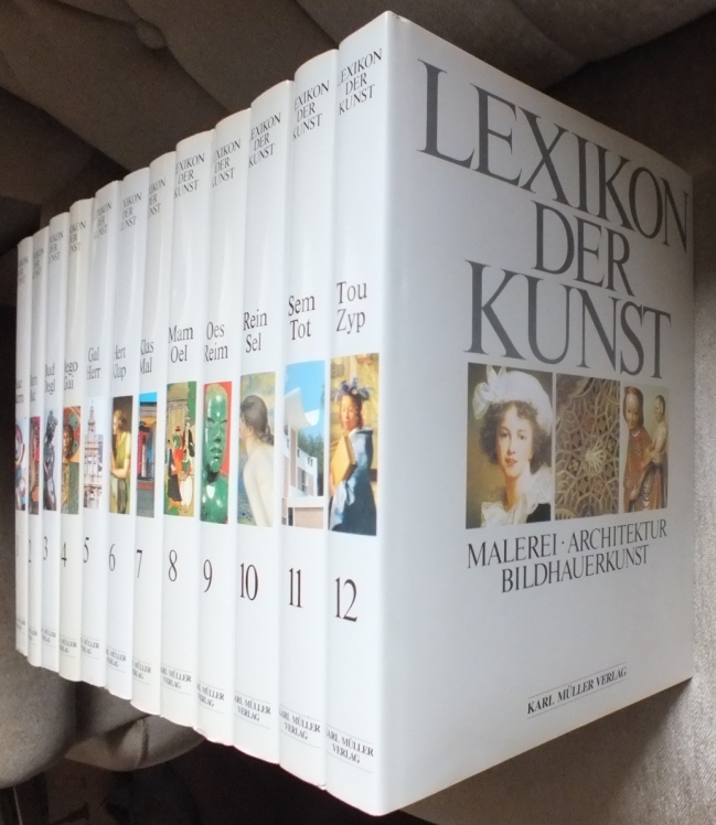 Lexikon der Kunst. Malerei, Architektur, Bildhauerkunst. - Stadler, Wolf (Gesamtleitung)