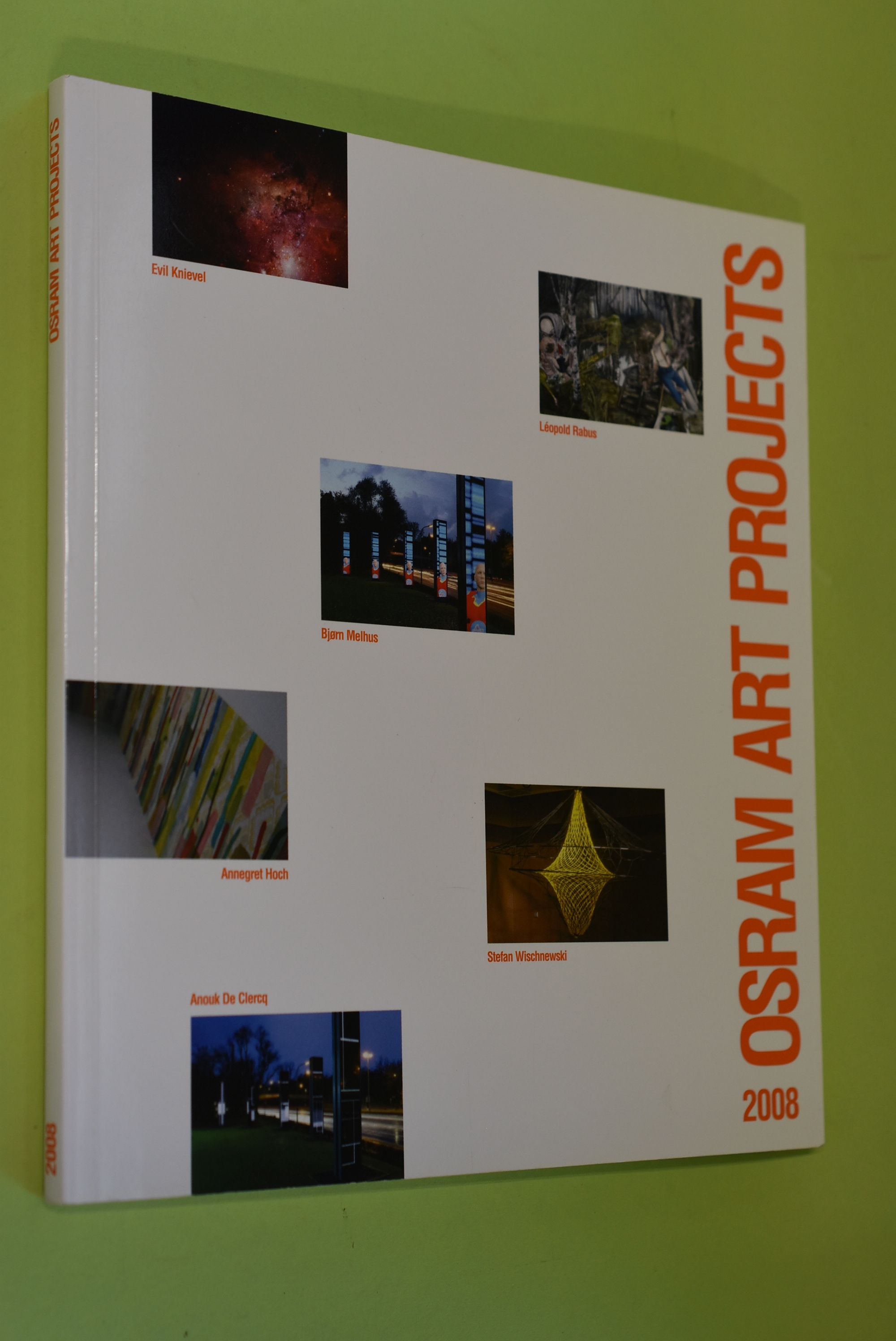 Osram Art Projects seven screens, gallery, collection, 2008 - Schoen, Christian [Hrsg.]