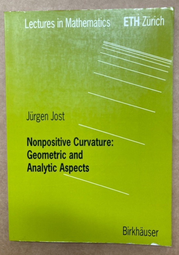 Nonpositive Curvature: Geometric and Analytic Aspects. - Jost, Jürgen