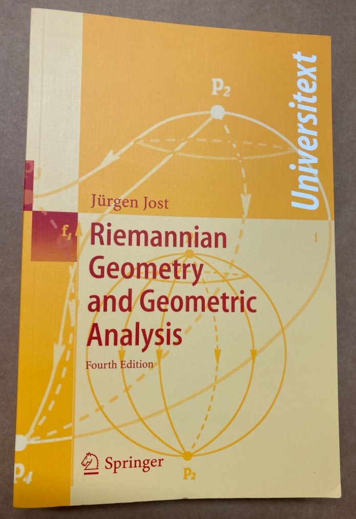 Riemannian Geometry and Geometric Analysis. Fourth Edition. - Jost, Jürgen