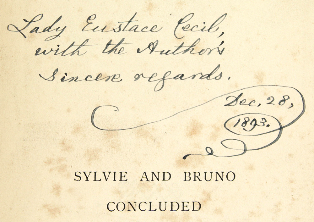 Sylvie and Bruno Concluded. With Forty-Six Illustrations by Harry Furniss.