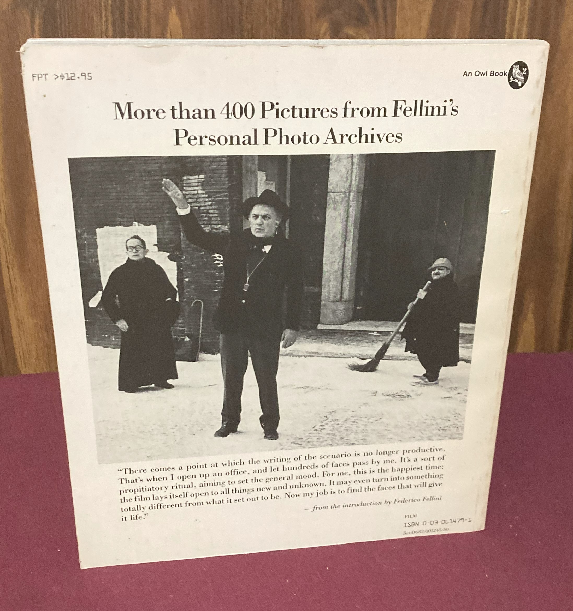 Fellini's Faces: 418 Pictures from the Photo Archives of Federico