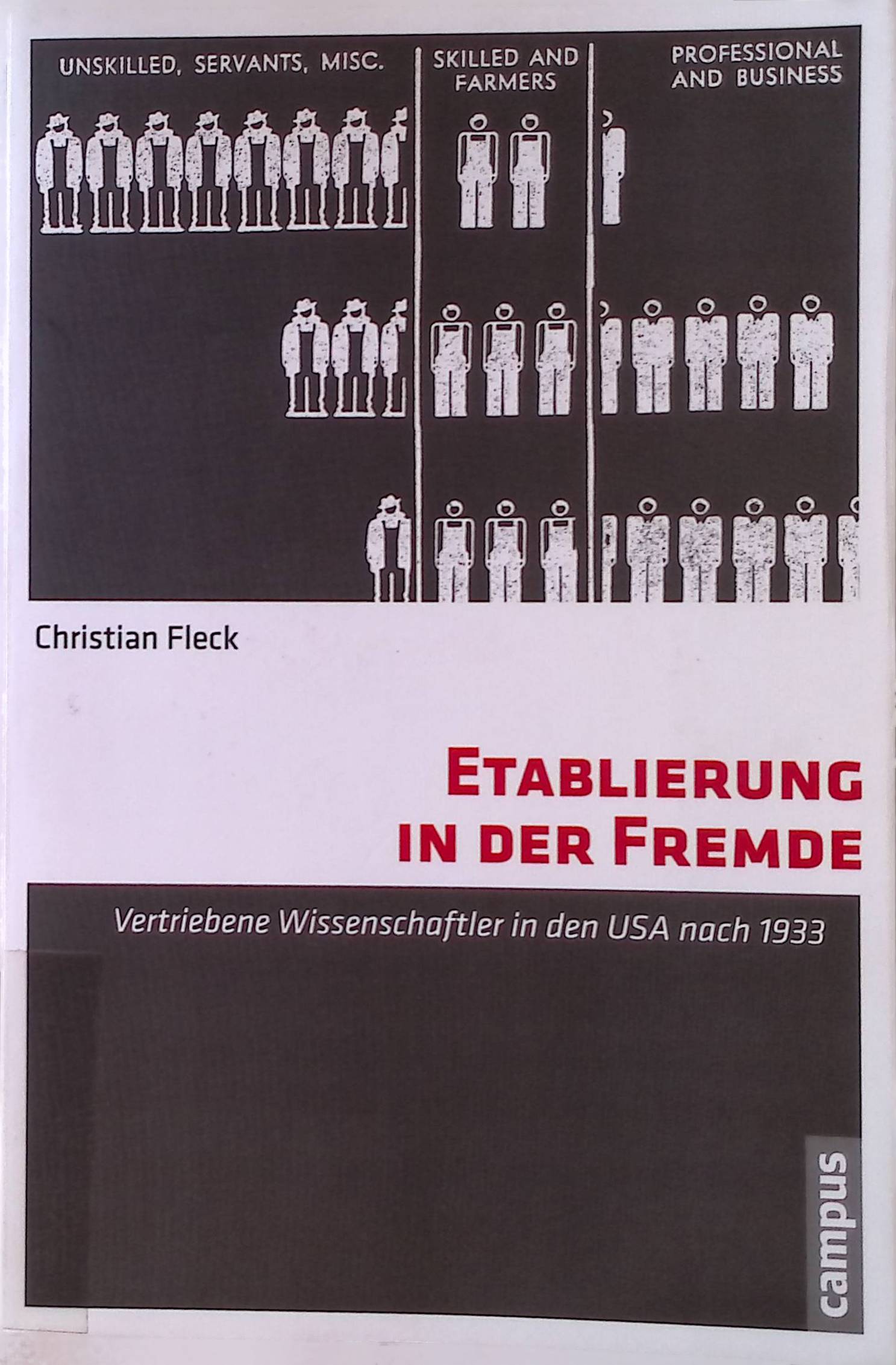 Etablierung in der Fremde : vertriebene Wissenschaftler in den USA nach 1933. - Fleck, Christian