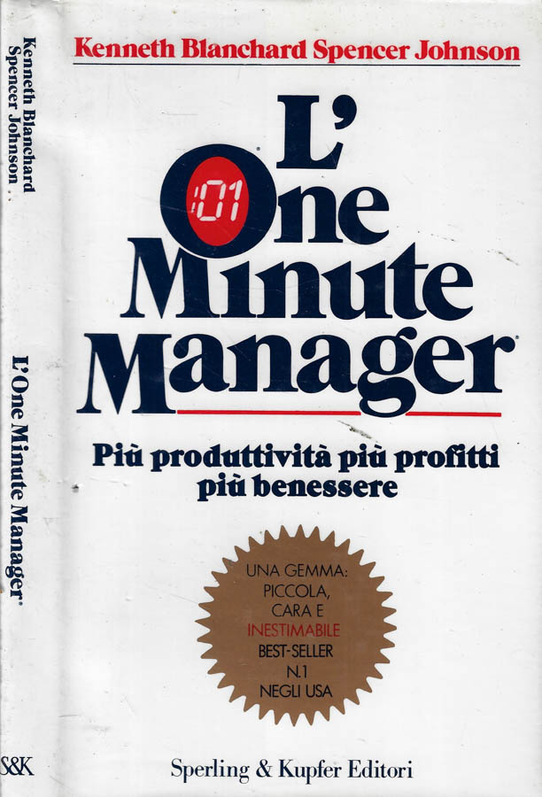 L'One Minute Manager - Kenneth Blanchard- Spencer Johnson