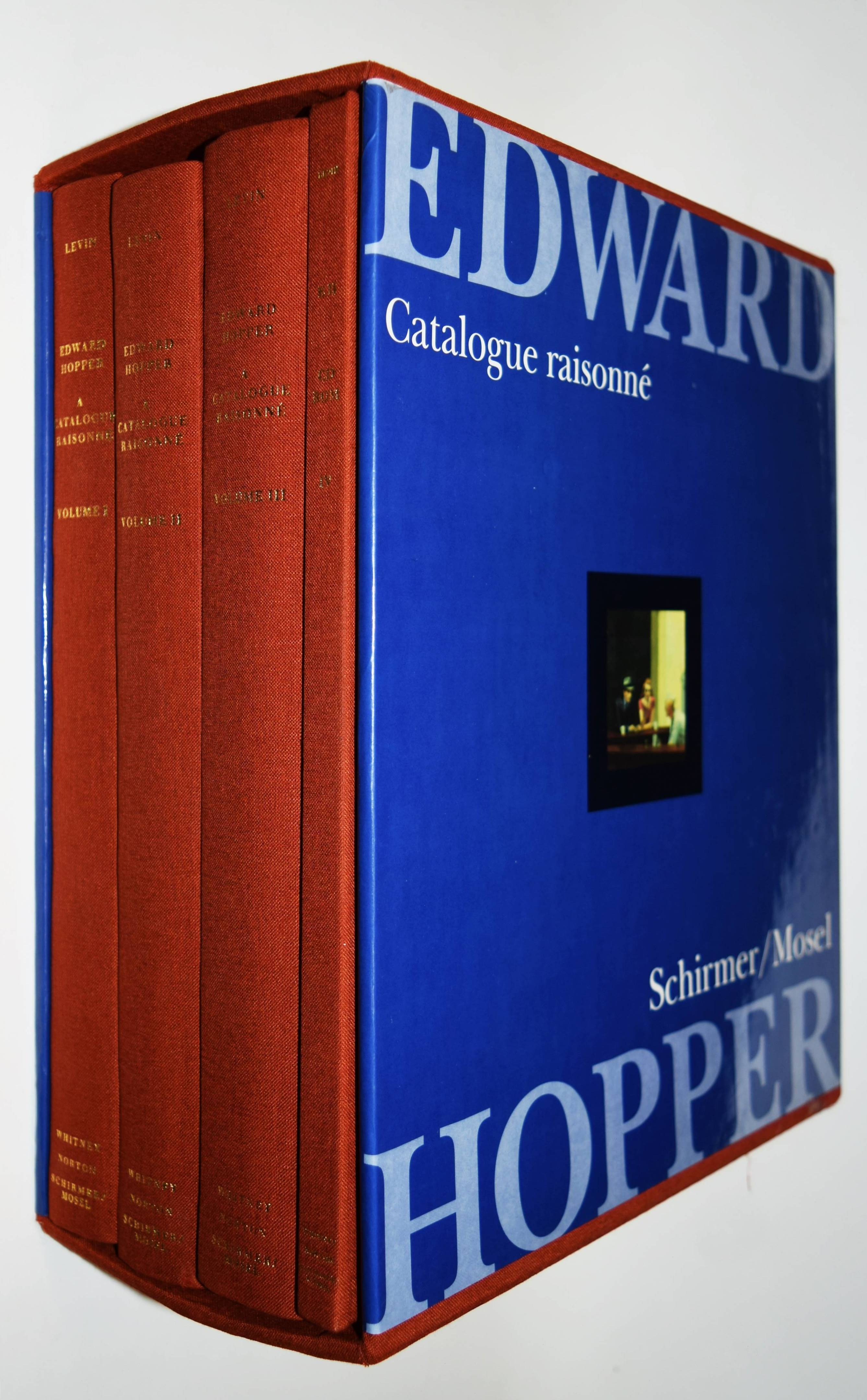 Edward Hopper. A catalogue raisonné. - Hopper - Levin, Gail.