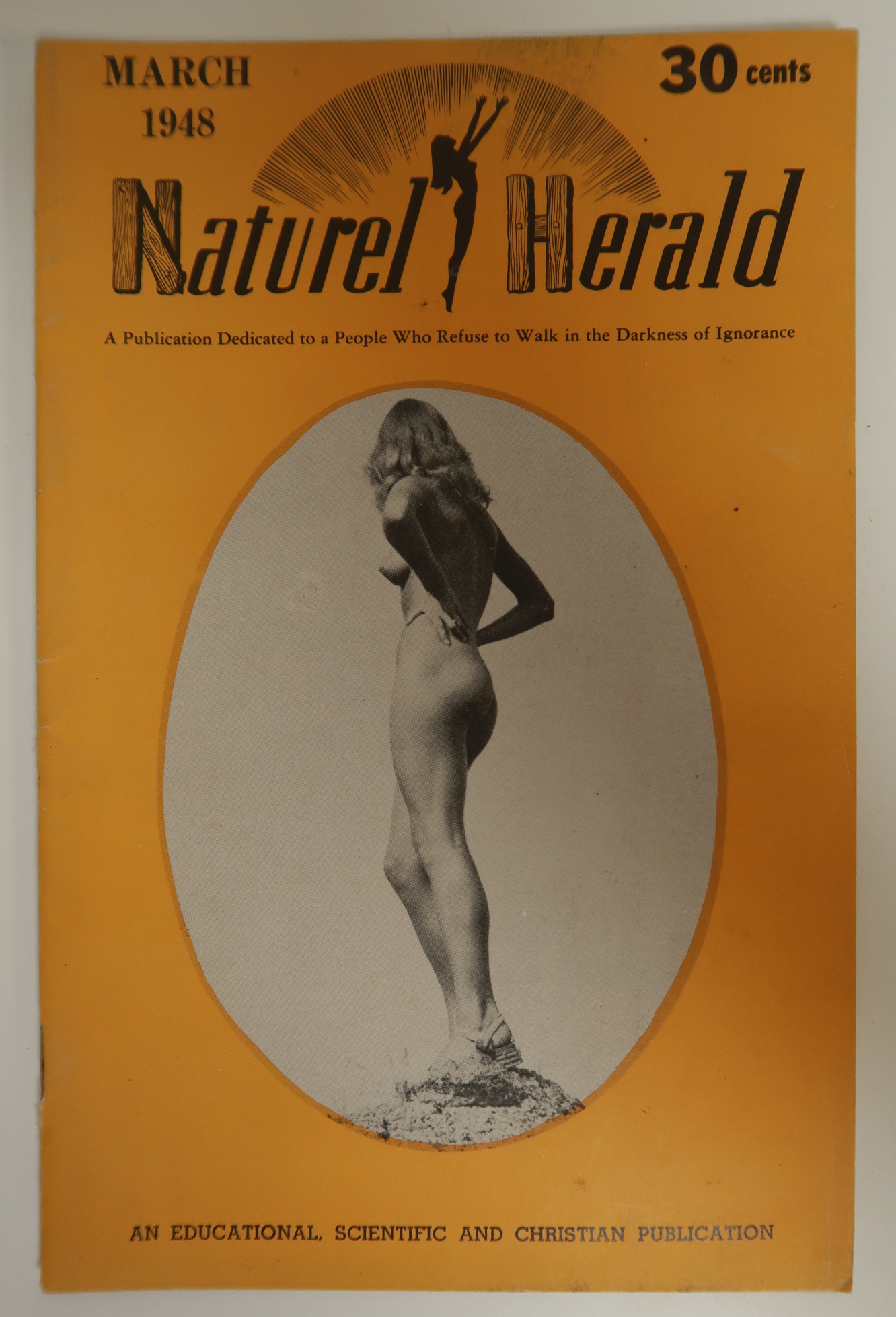 nudist magazine pic Natural Herald Vintage Nudist Magazine March 1948 Book Official Organ of  Natural Communities: (1948) Magazine&nbsp;/&nbsp;Periodical |  AlleyCatEnterprises