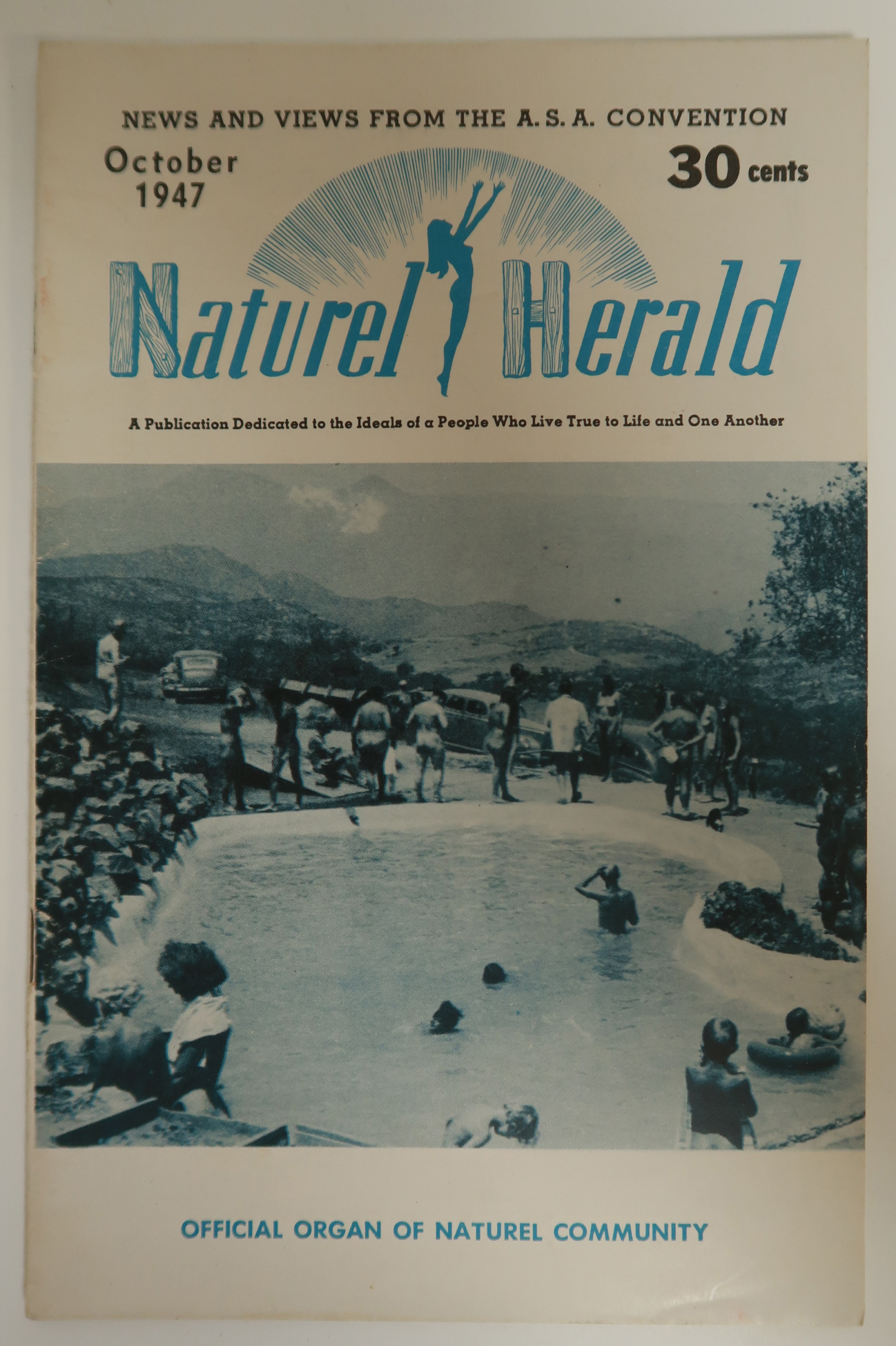 vintage nudist magazine photos Natural Herald Vintage Nudist Magazine October 1947 Book Official Organ of  Natural Communities: (1947) Magazine&nbsp;/&nbsp;Periodical |  AlleyCatEnterprises