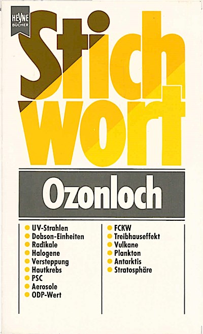 Stichwort Ozonloch / Kirsten Bauer - Bauer, Kirsten (Verfasser)