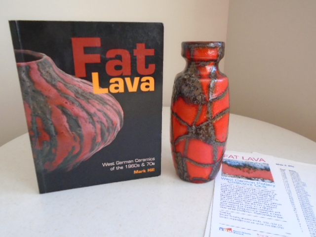 1970 Fat Lava Set Vase & Lidded Box - Etsy