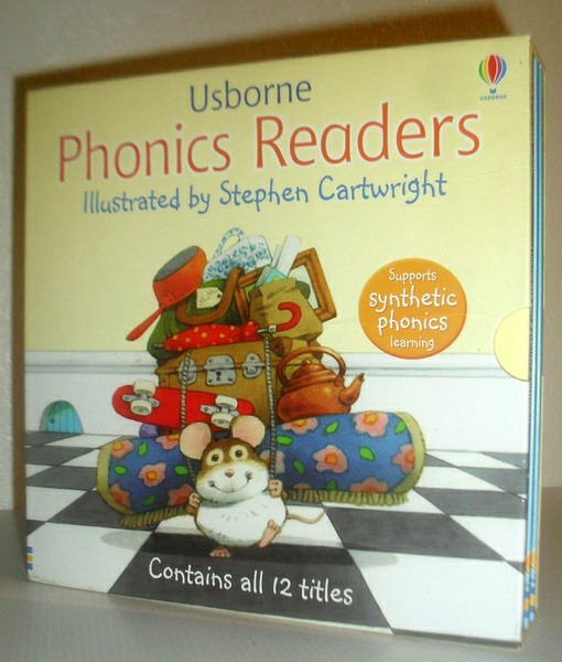 Usborne Phonics Readers 12 illustrated Books Box Set