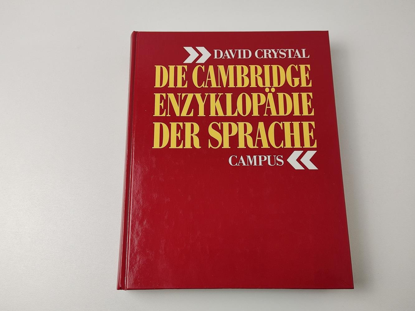 Die Cambridge Enzyklopädie der Sprache - Studienausgabe - David Crystal
