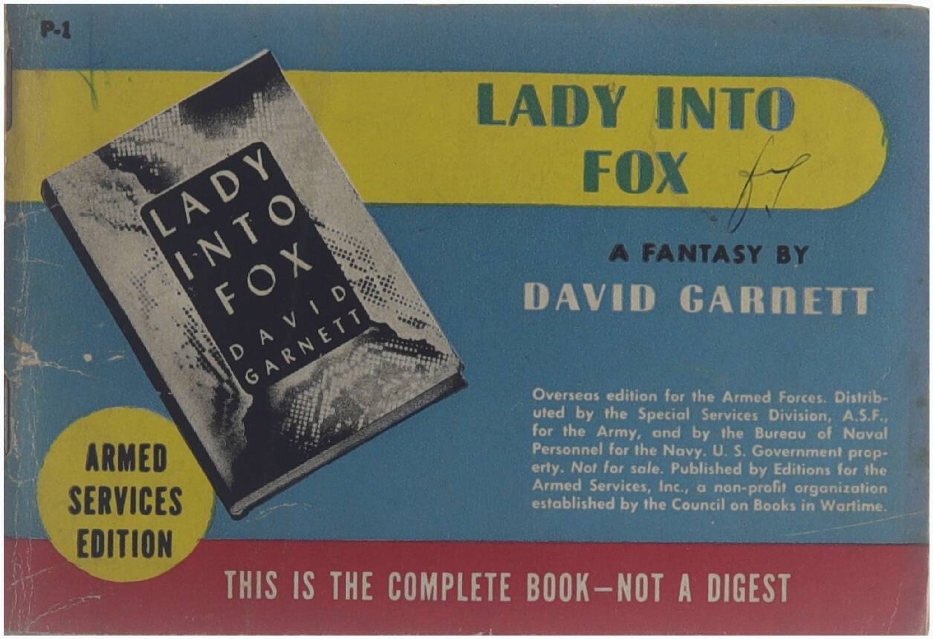 Lady into Fox - David Garnett
