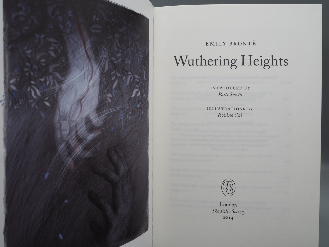 Wuthering Heights. by Emily Bronte. Introduction by Patti Smith