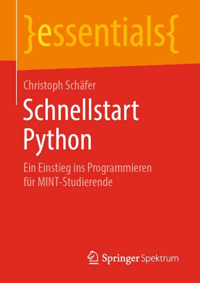 Schnellstart Python - Christoph Schäfer