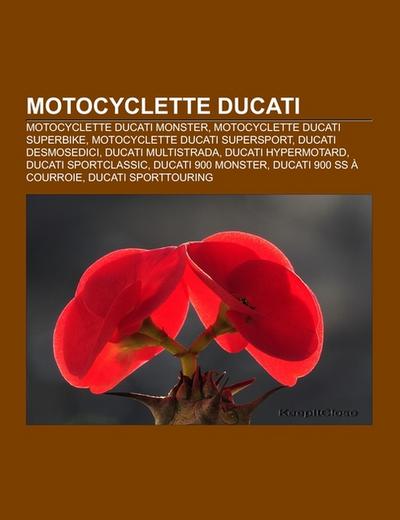 Motocyclette Ducati - Source