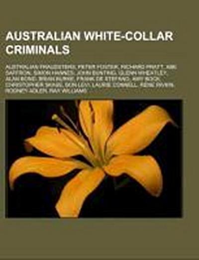 Australian white-collar criminals - Source