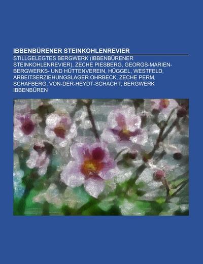 Ibbenbürener Steinkohlenrevier - Books LLC