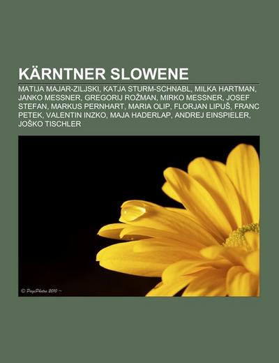 Kärntner Slowene - Books LLC