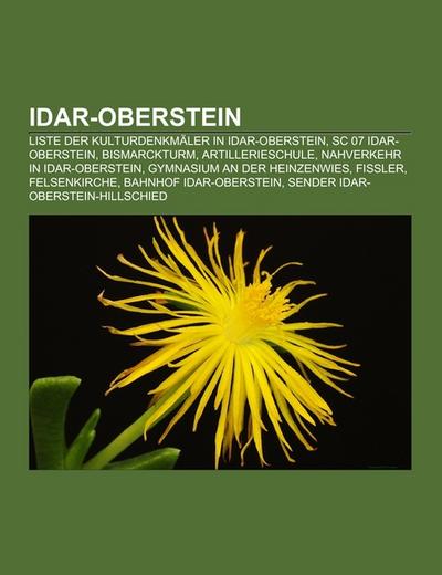 Idar-Oberstein - Books LLC