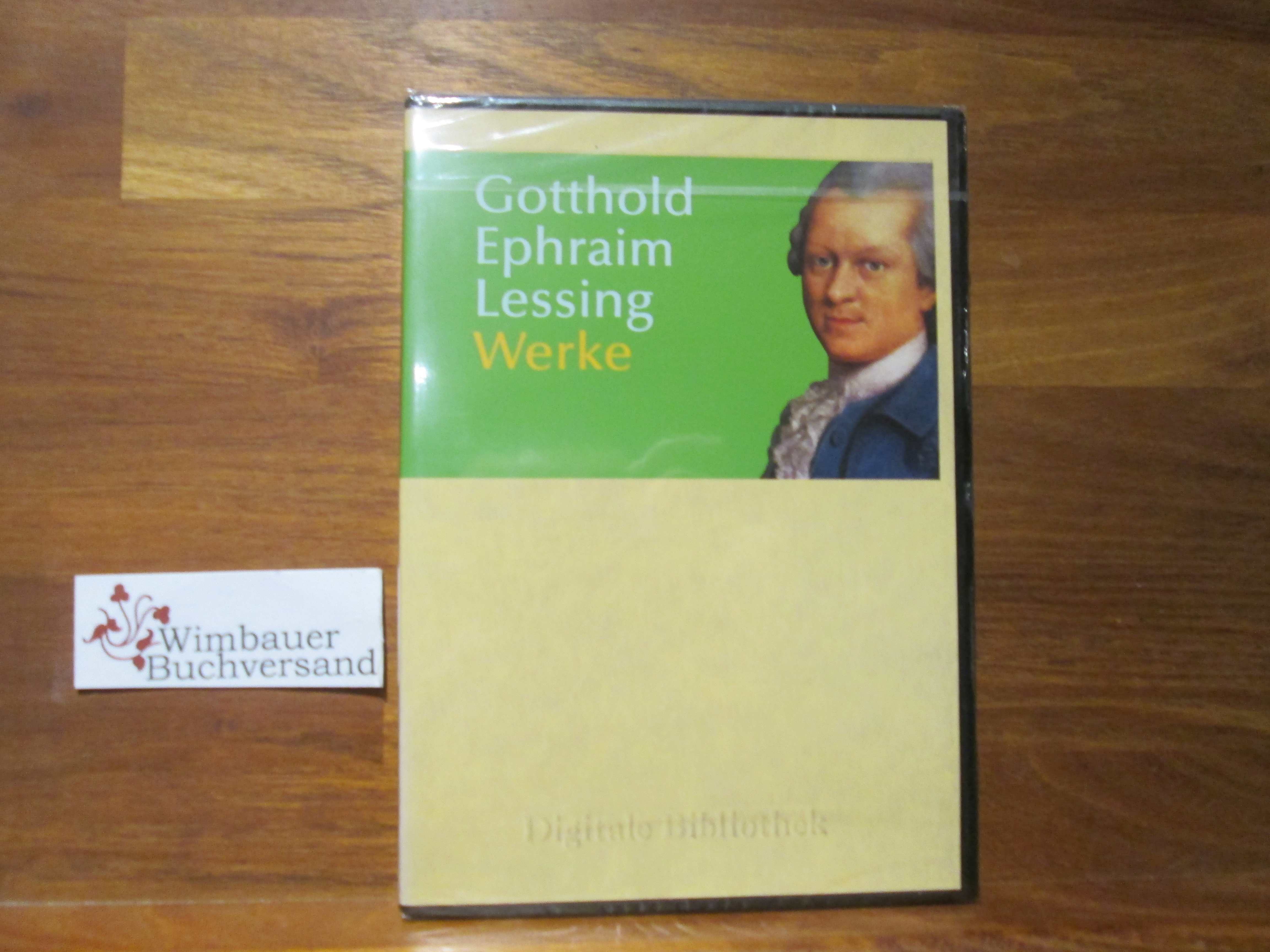 Gotthold Ephraim Lessing, Werke. Digitale Bibliothek ; 5 - Lessing, Gotthold Ephraim