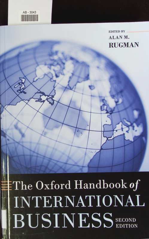 The Oxford handbook of international business.