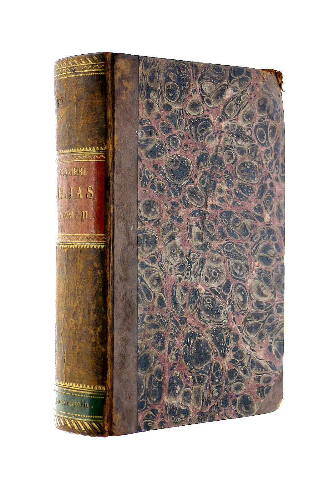 Homeri Iliades Tomus II by Homer Good Hardcover 1819 M
