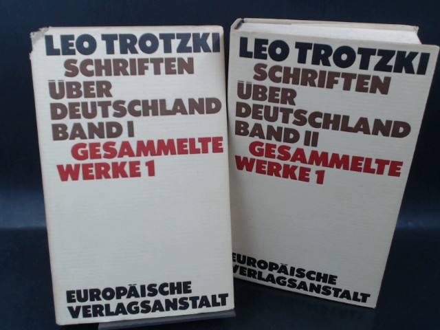 Schriften über Deutschland in zwei Bänden. - Trotzki, Leo